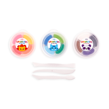 OOLY Creatibles Standard Air Dry Clay Kit OOLY