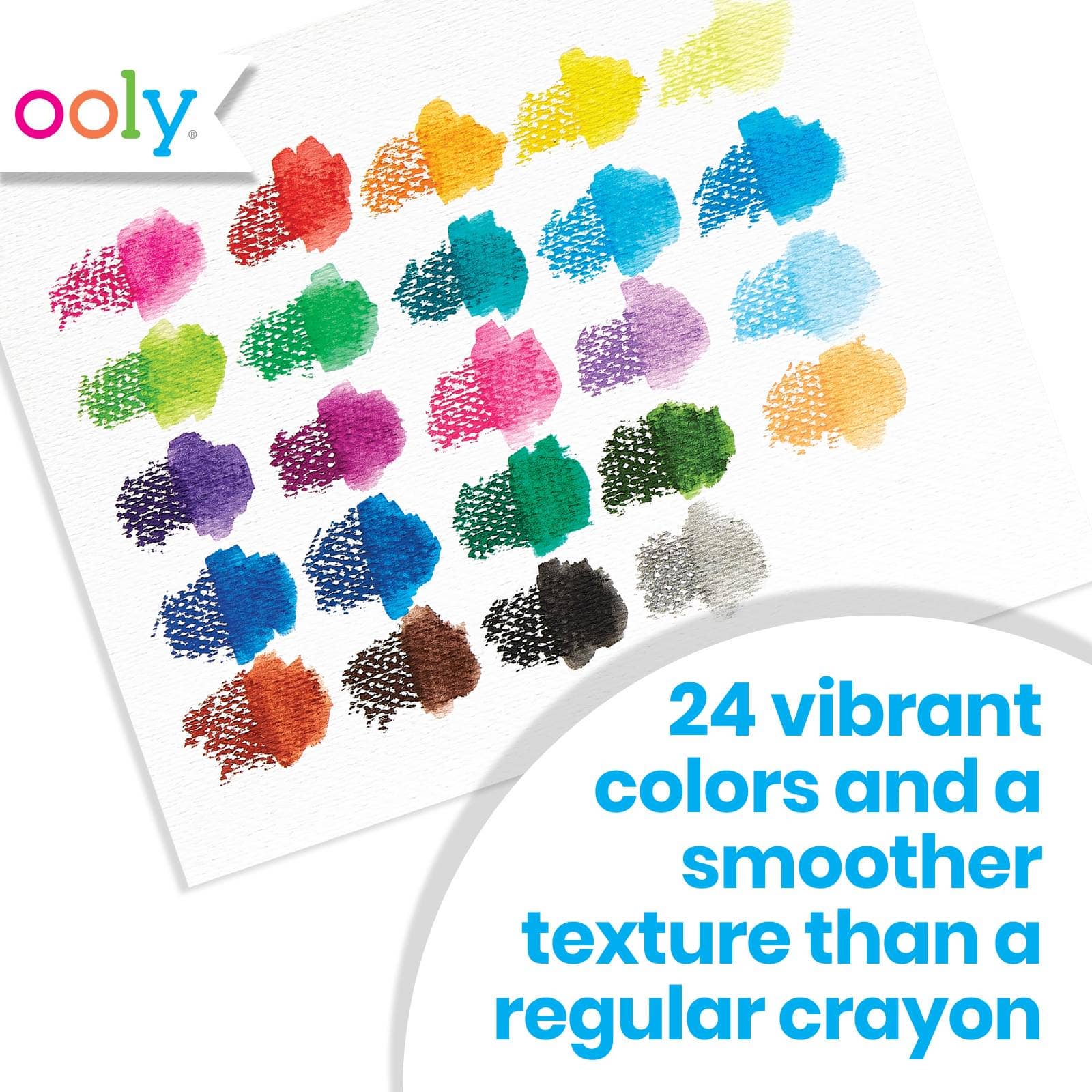 OOLY - Smooth Stix Watercolor Gel Crayons - Set of 6 Colors OOLY - enjoykidsus