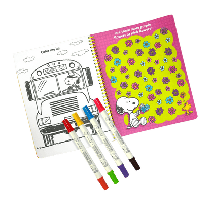 OOLY x Peanuts Activity Travel Kit &amp; Double - Ended Markers OOLY
