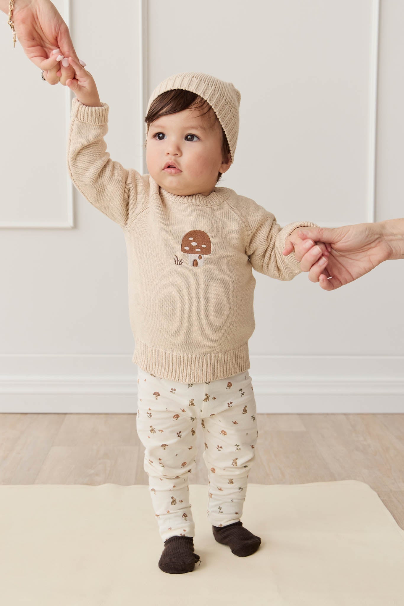 Organic Cotton Everyday Legging - Foraging Friends Jamie Kay - enjoykidsus