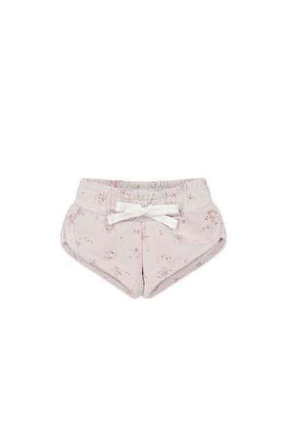 Organic Cotton Ivy Shortie - Petite Fleur Violet Jamie Kay - enjoykidsus