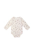Organic Cotton Long Sleeve Bodysuit - Foraging Friends Jamie Kay