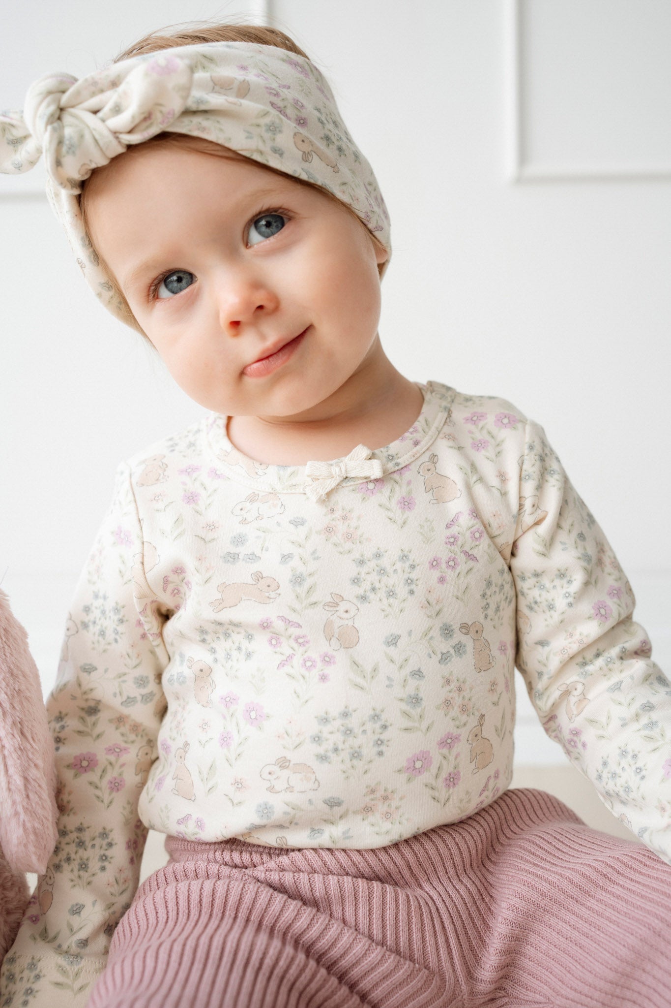 Organic Cotton Long Sleeve Bodysuit - Penny's Egg Hunt Jamie Kay - enjoykidsus