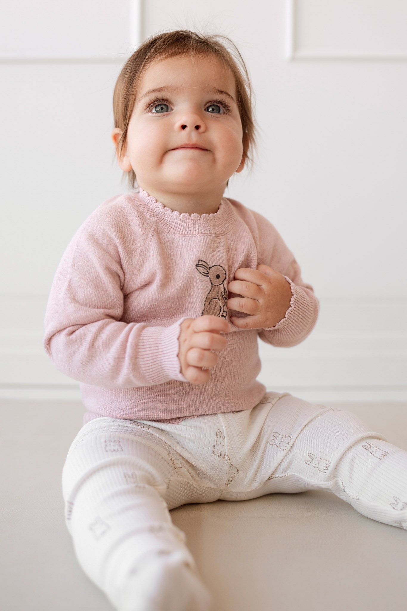 Organic Cotton Modal Everyday Legging - Bunny Buddies Jamie Kay - enjoykidsus