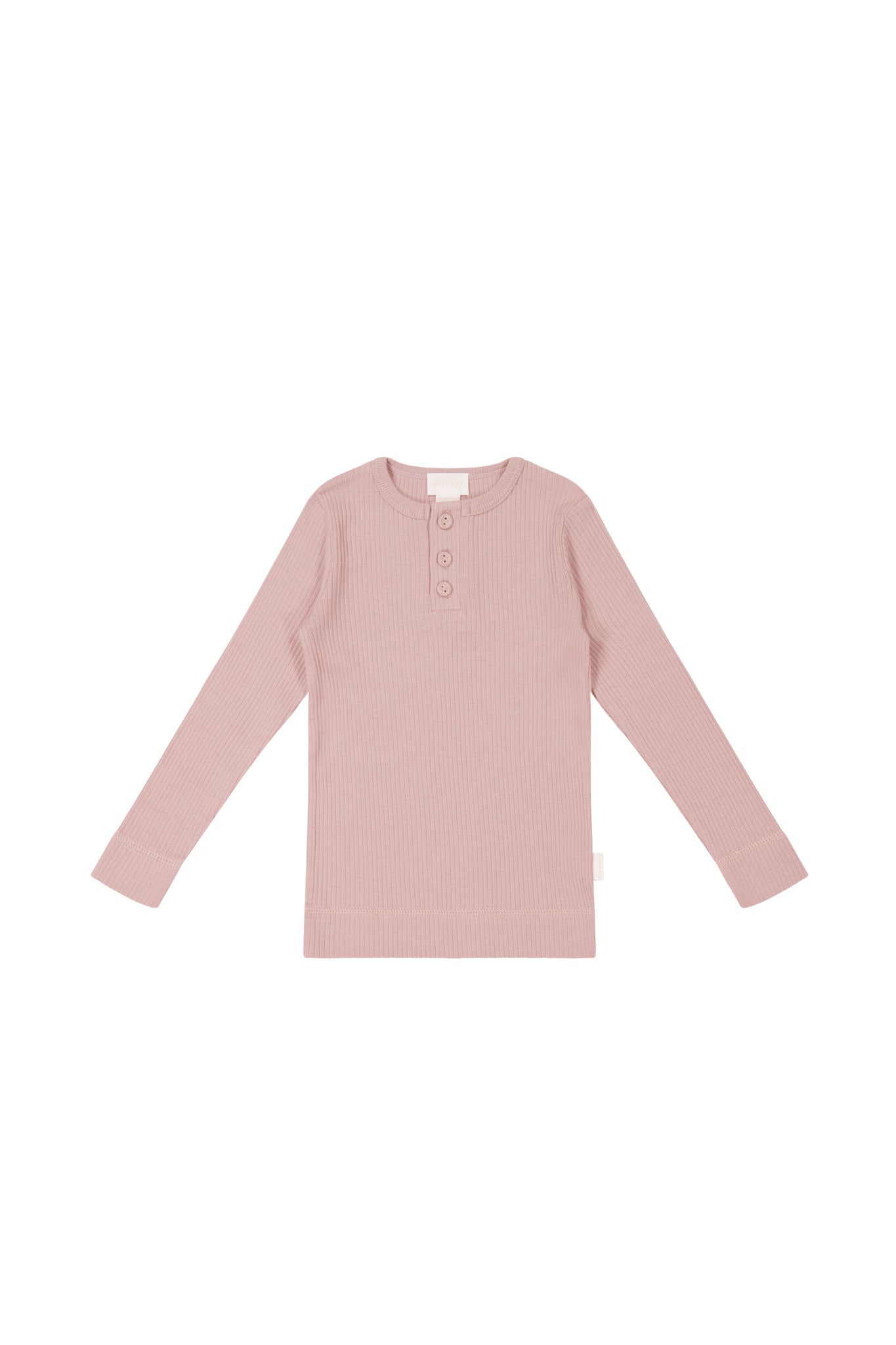 Organic Cotton Modal Long Sleeve Henley - Doll Jamie Kay - enjoykidsus