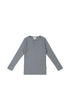 Organic Cotton Modal Long Sleeve Henley - Finch Jamie Kay