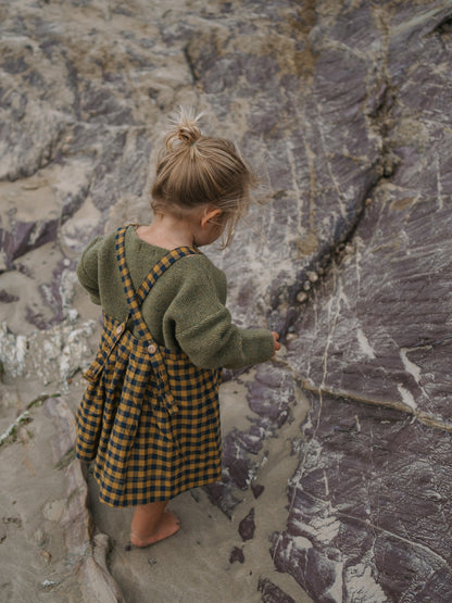 Organic Zoo Artichoke Shoulder Button Wool Jumper Organic Zoo