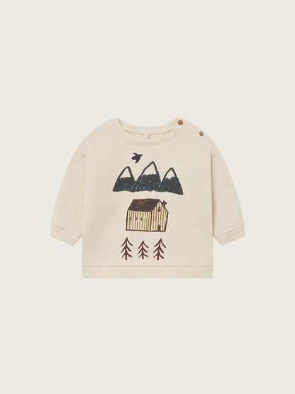 Organic Zoo Cabin Adventure Sweatshirt Undyed Organic Zoo