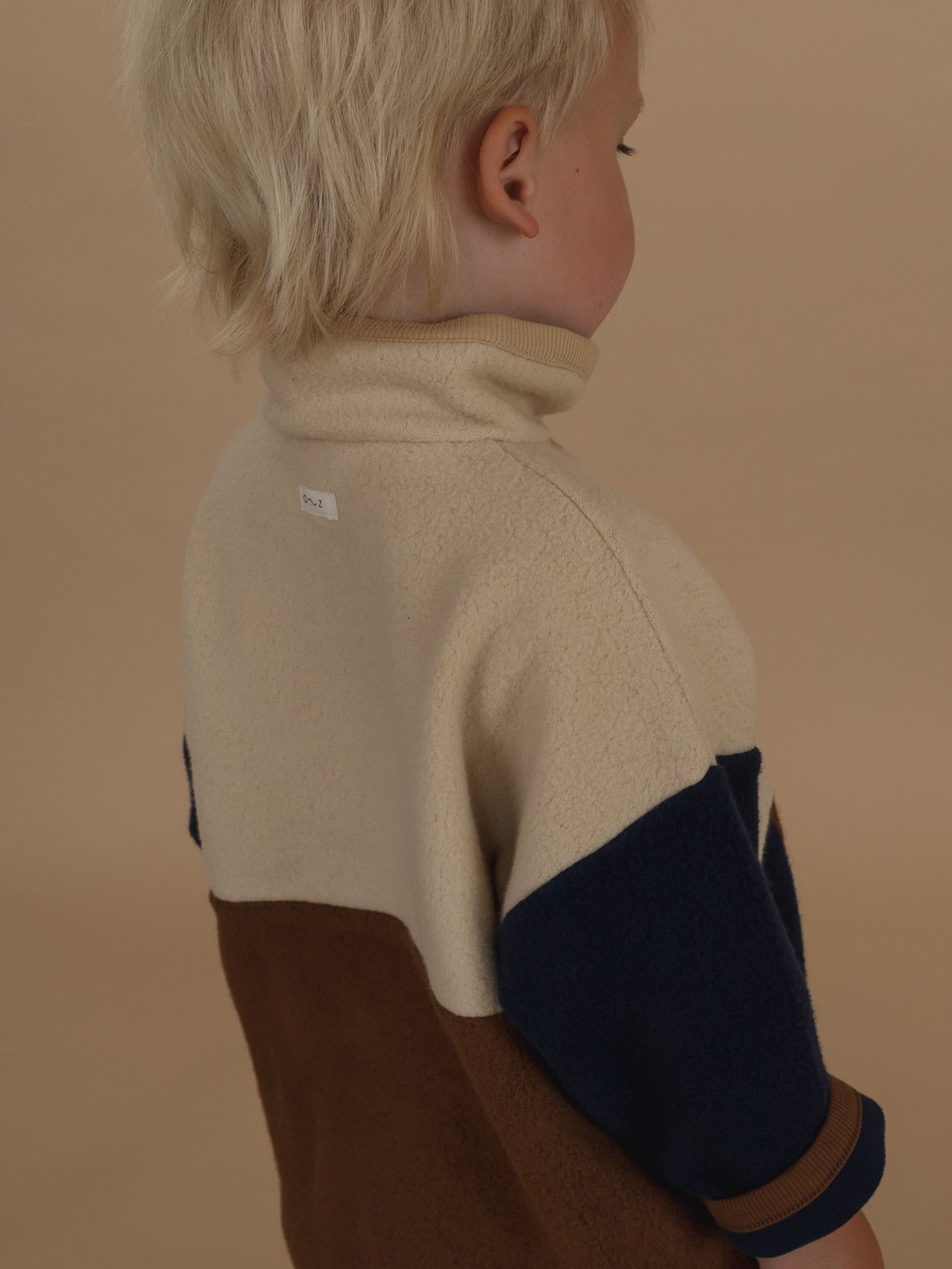 Organic Zoo Colour Block Fleece Sweater Organic Zoo