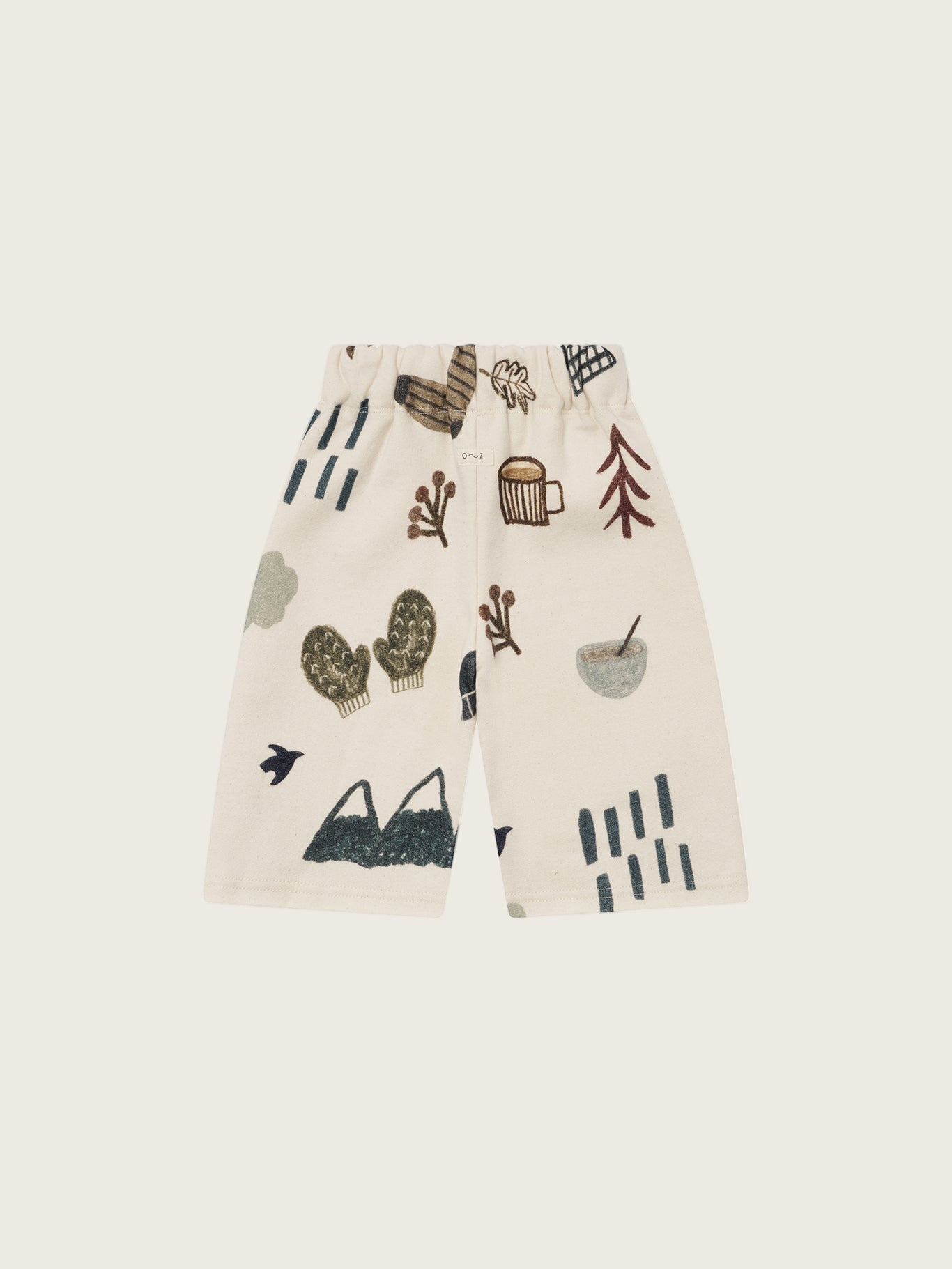 Organic Zoo Cosy Wild Wide Leg Pants Undyed Organic Zoo