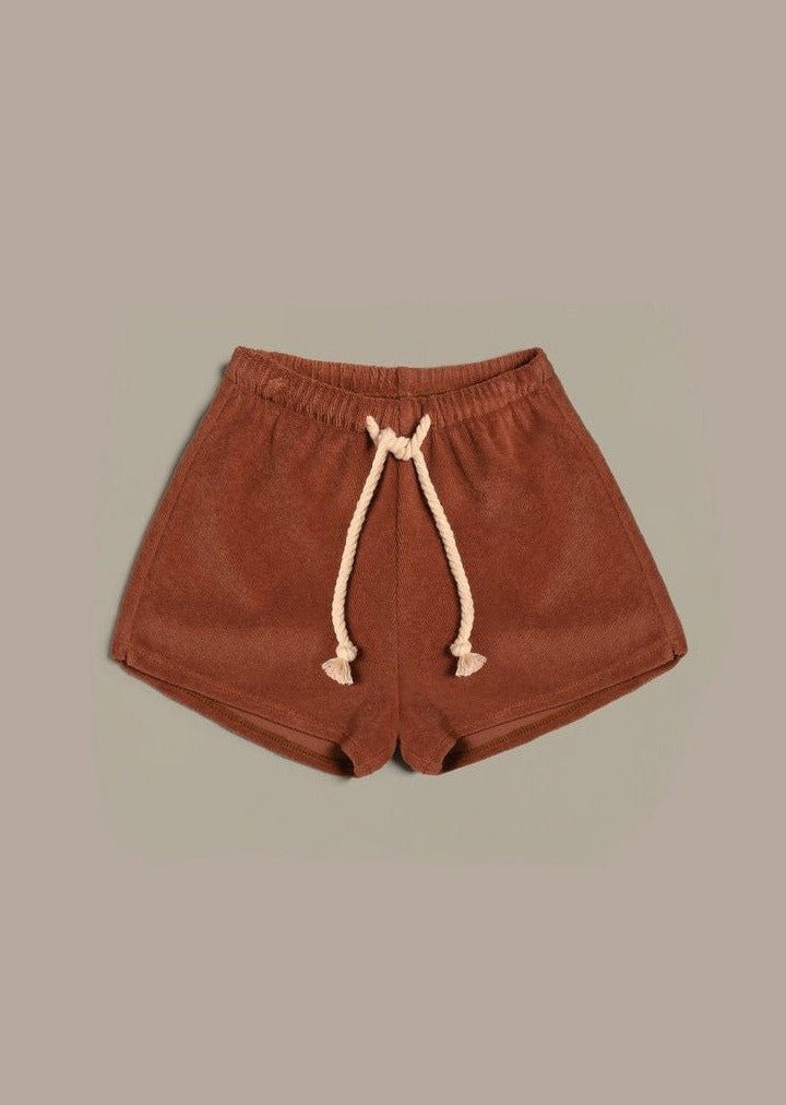 Organic Zoo Earth Terry Rope Shorts Organic Zoo