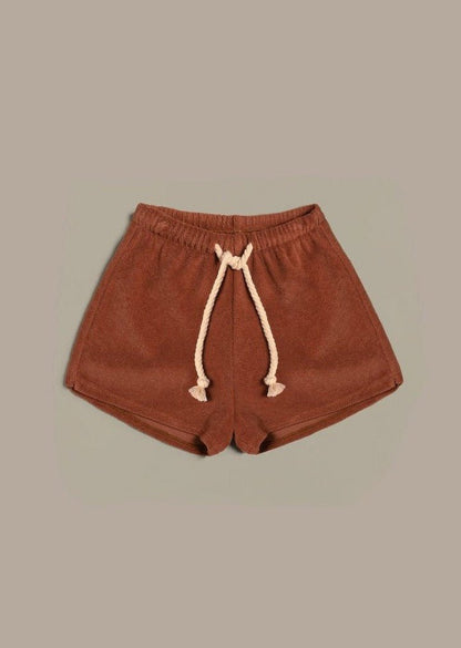 Organic Zoo Earth Terry Rope Shorts Organic Zoo