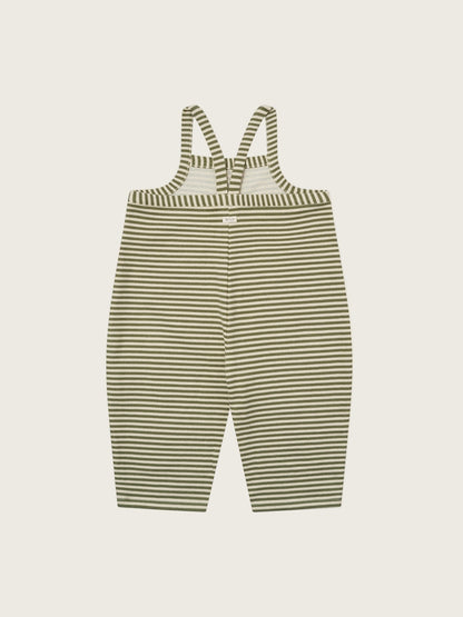 Organic Zoo Fern Stripes Dungarees Organic Zoo