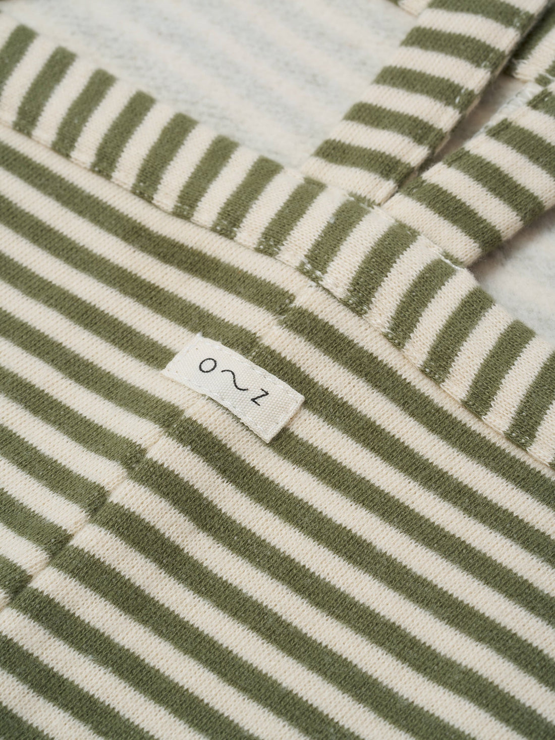 Organic Zoo Fern Stripes Dungarees Organic Zoo