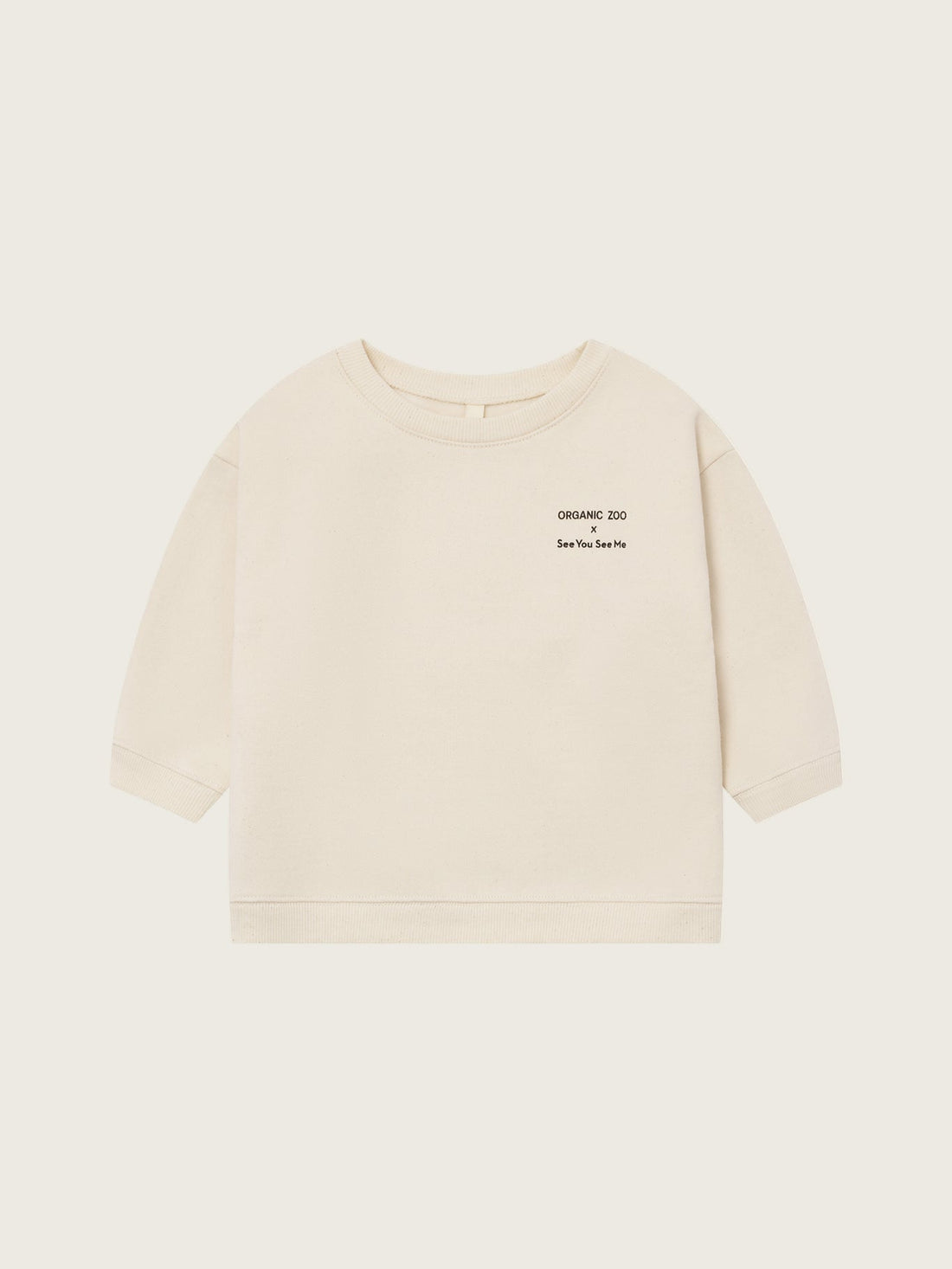 Organic Zoo Forest Song Sweatshirt Undyed Organic Zoo
