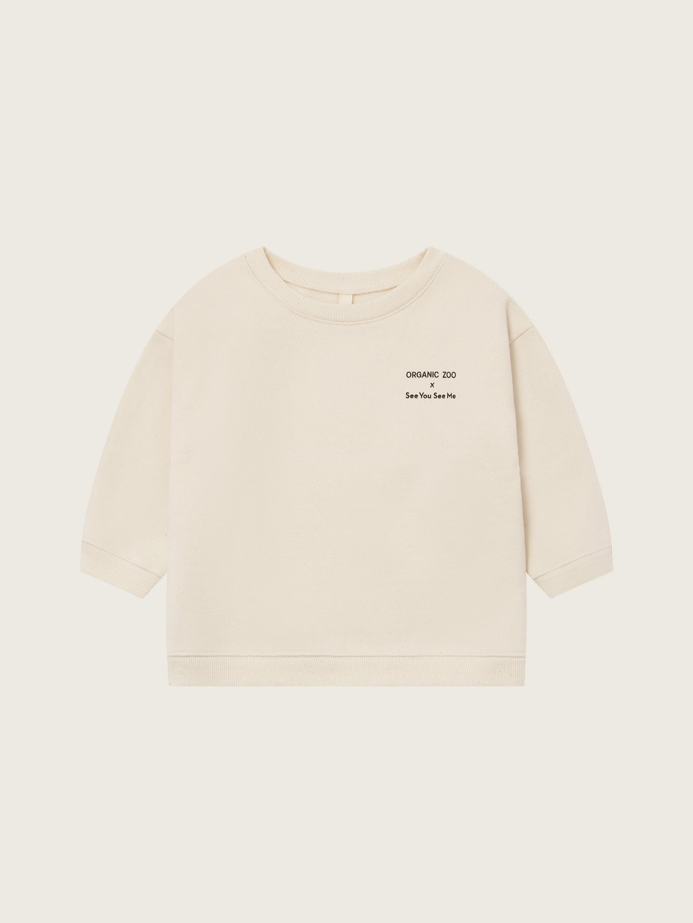 Organic Zoo Forest Song Sweatshirt Undyed Organic Zoo