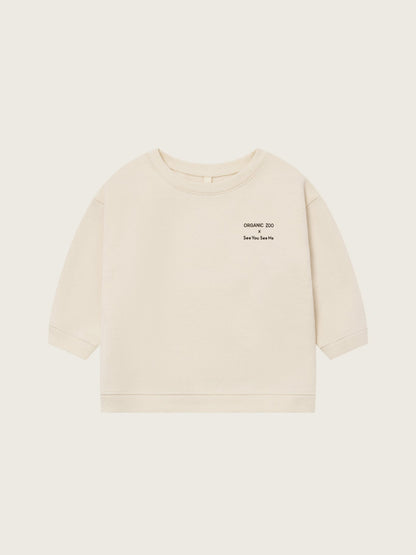 Organic Zoo Forest Song Sweatshirt Undyed Organic Zoo