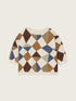 Organic Zoo Kite Patchwork Sweatshirt Undyed Organic Zoo
