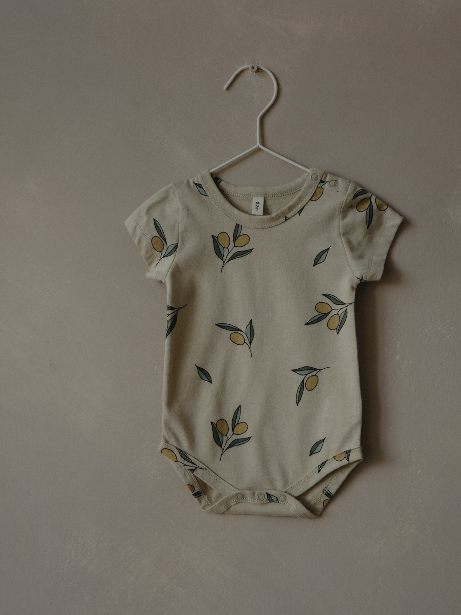 Organic Zoo Olive Garden Short Sleeve Bodysuit Organic Zoo
