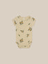 Organic Zoo Olive Garden Short Sleeve Bodysuit Organic Zoo
