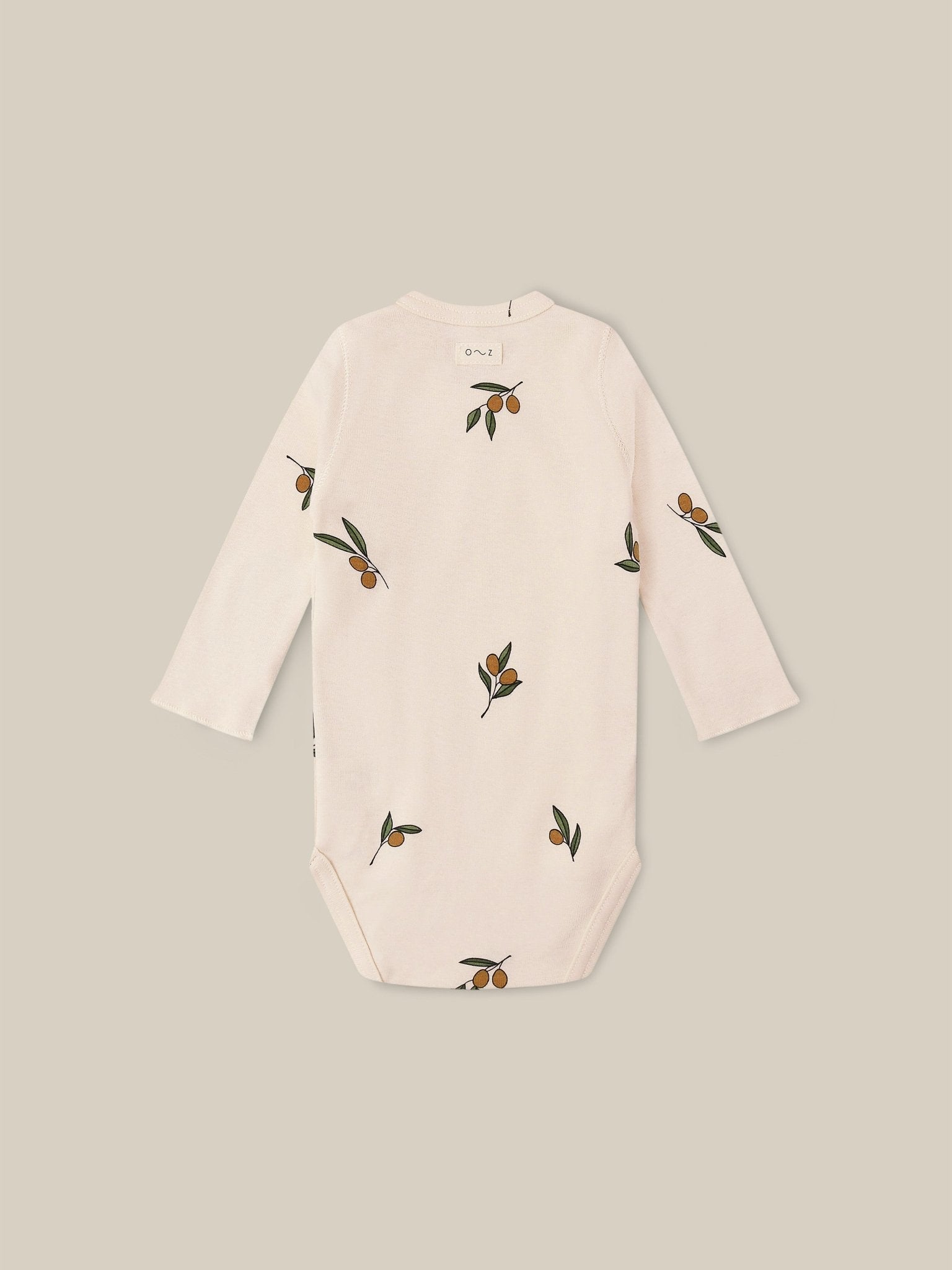 Organic Zoo Olive Garden Wrapover Bodysuit Organic Zoo