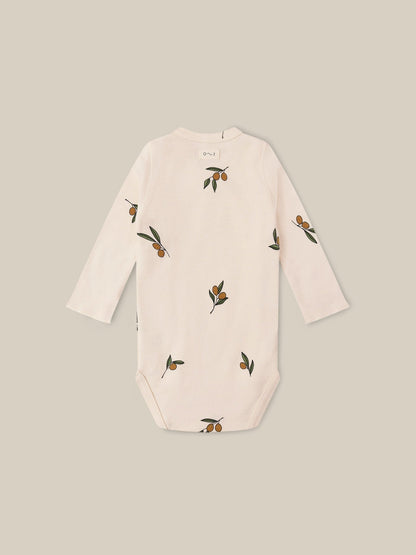 Organic Zoo Olive Garden Wrapover Bodysuit Organic Zoo