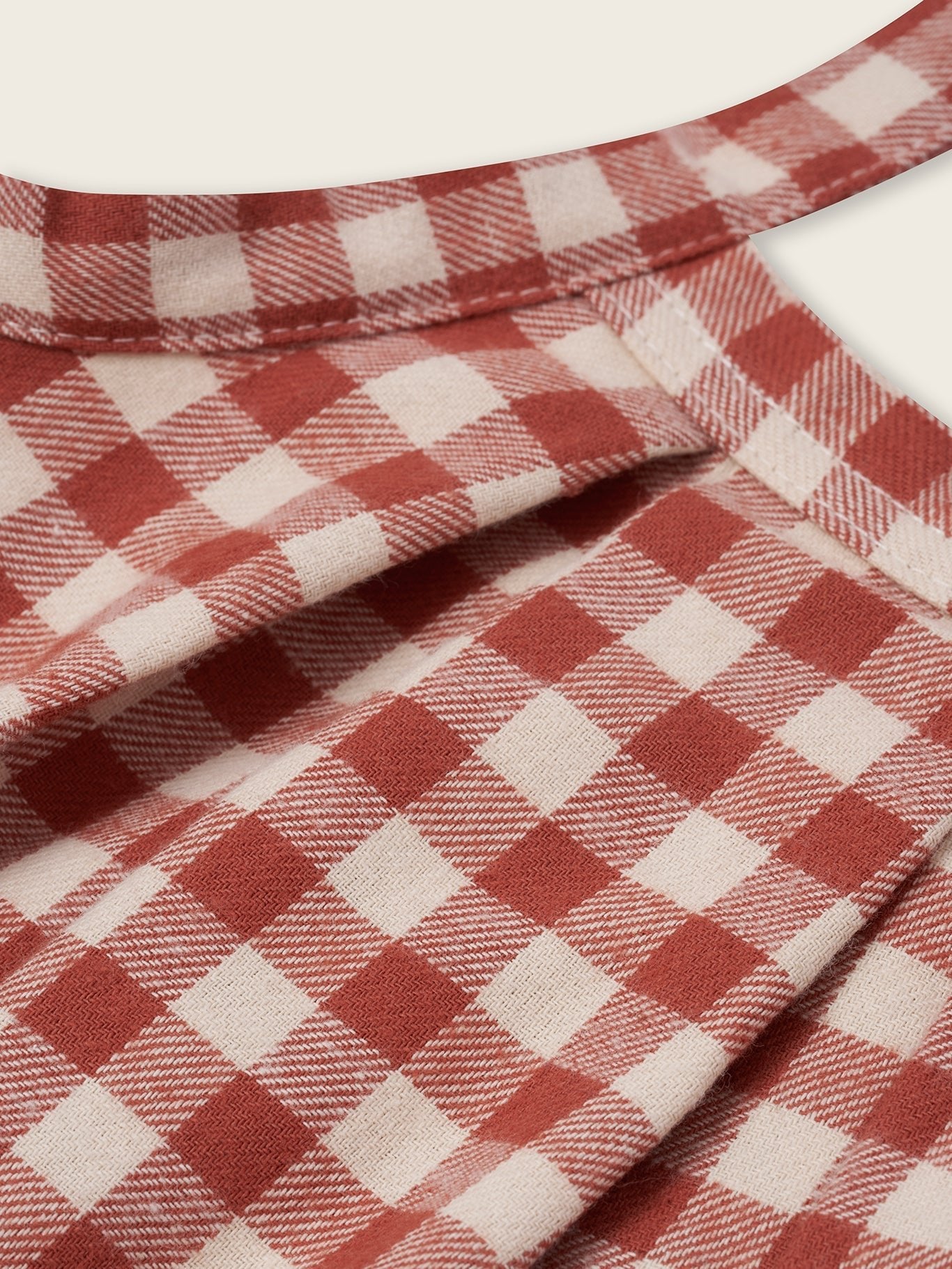 Organic Zoo Paprika Gingham Tribe Skirt Organic Zoo