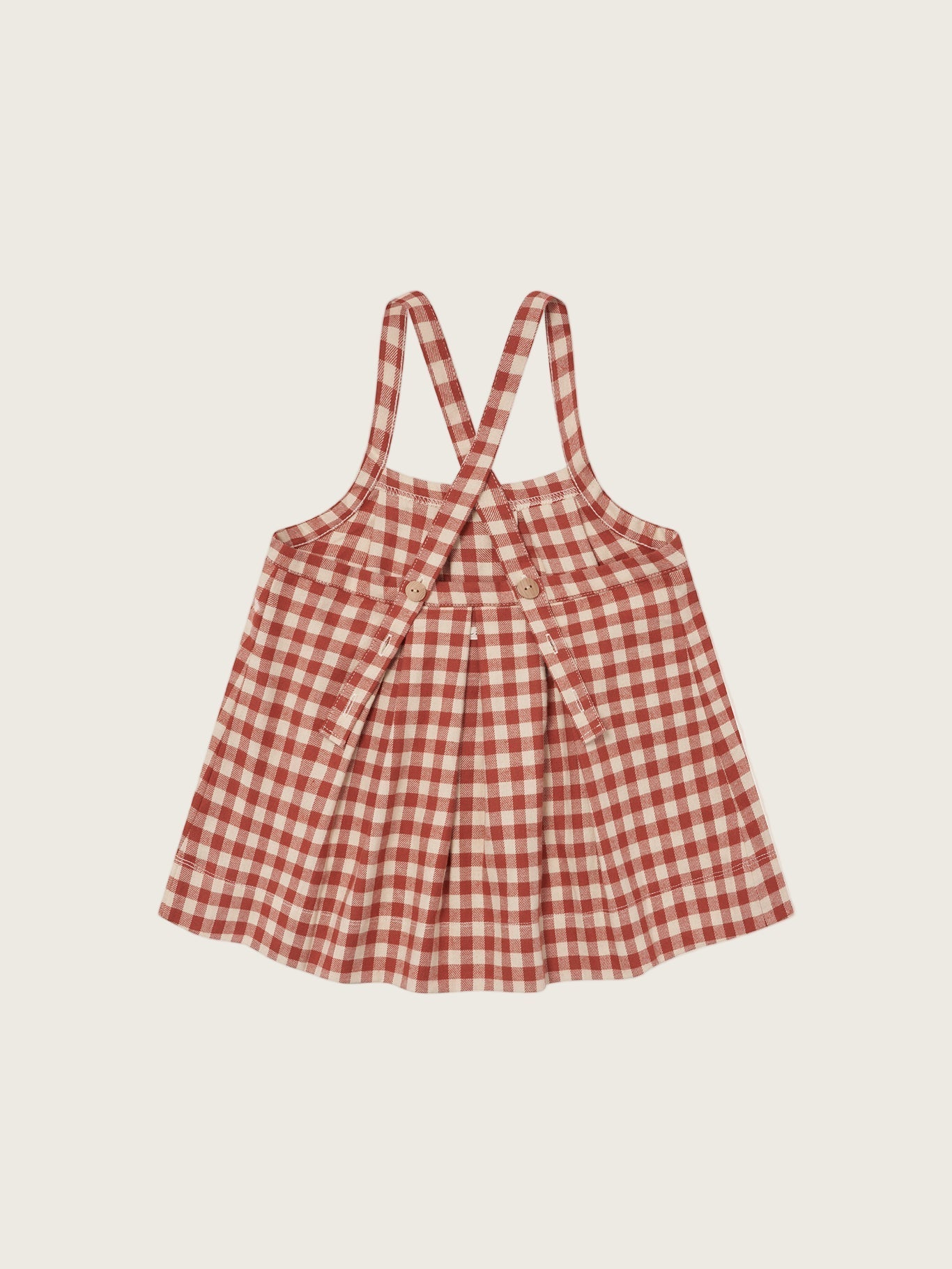 Organic Zoo Paprika Gingham Tribe Skirt Organic Zoo