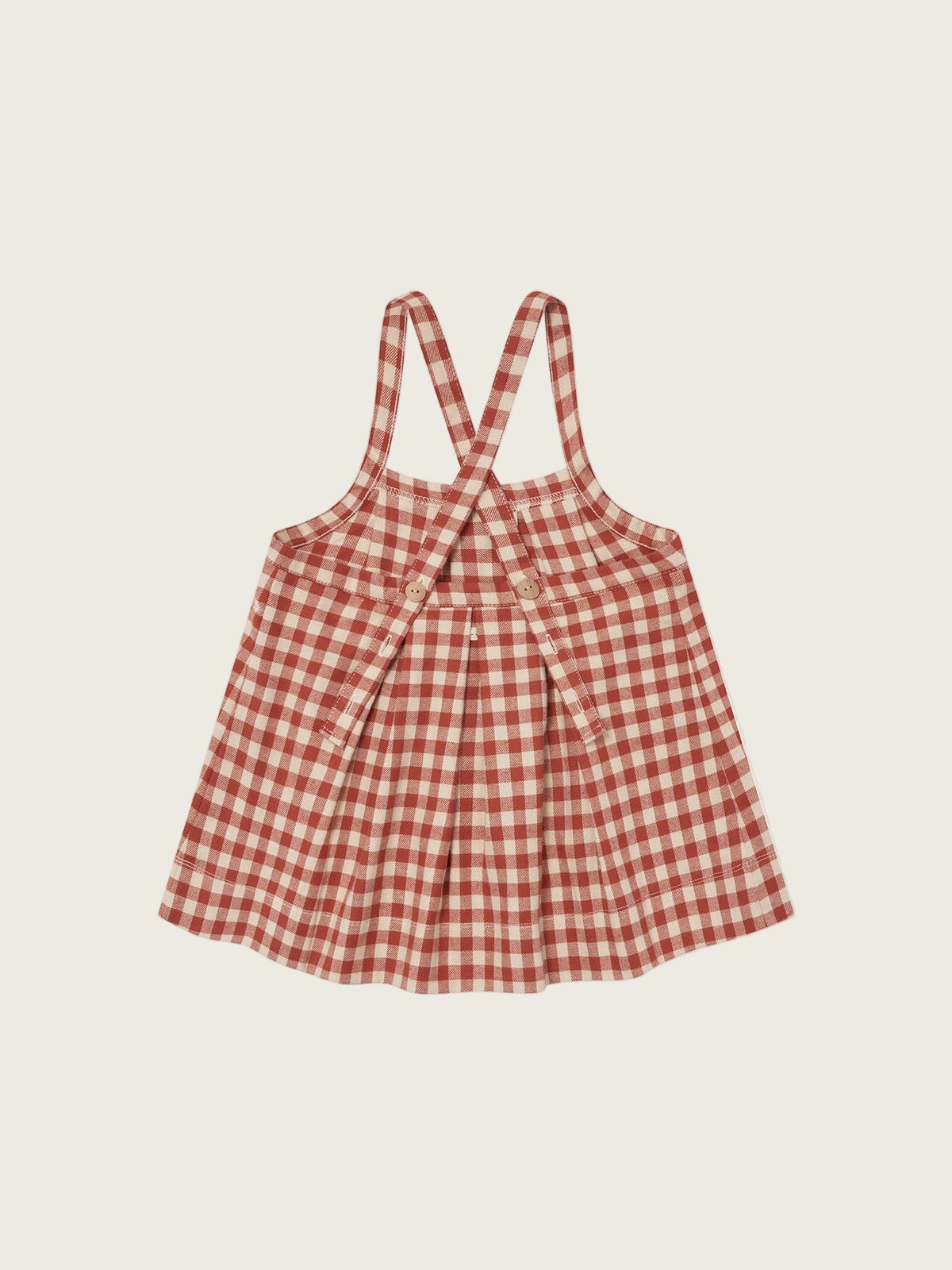 Organic Zoo Paprika Gingham Tribe Skirt Organic Zoo