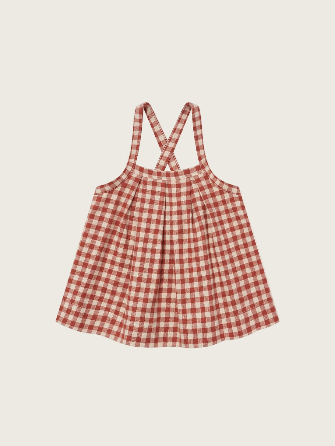 Organic Zoo Paprika Gingham Tribe Skirt Organic Zoo