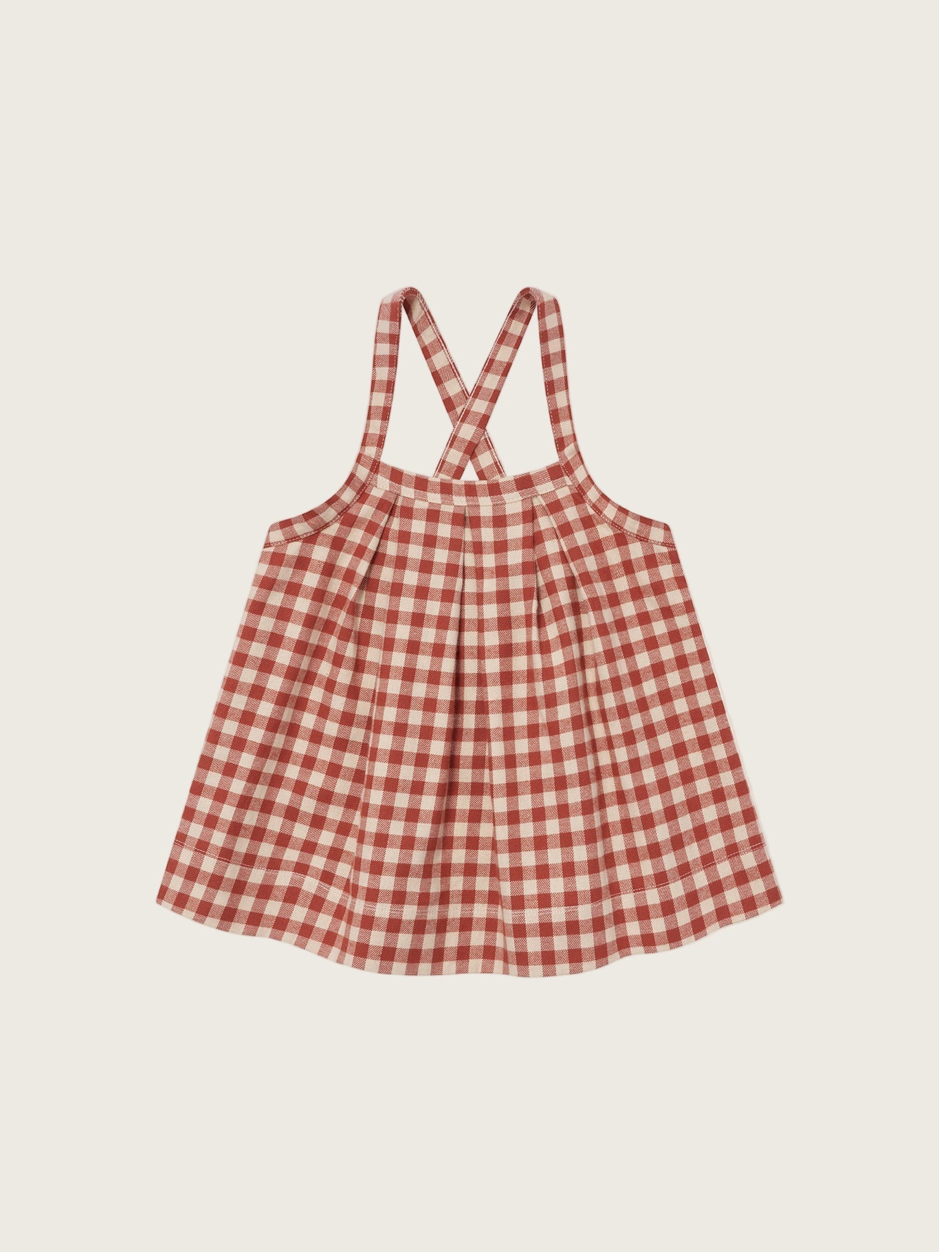 Organic Zoo Paprika Gingham Tribe Skirt Organic Zoo