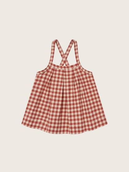 Organic Zoo Paprika Gingham Tribe Skirt Organic Zoo