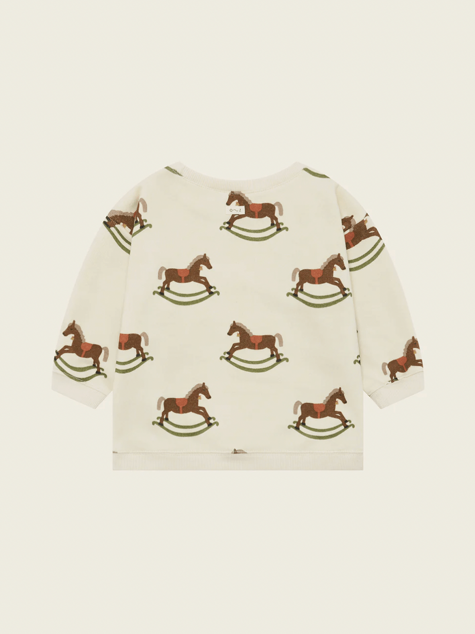Organic Zoo Rocking Horse Sweatshirt - Christmas limit Organic Zoo