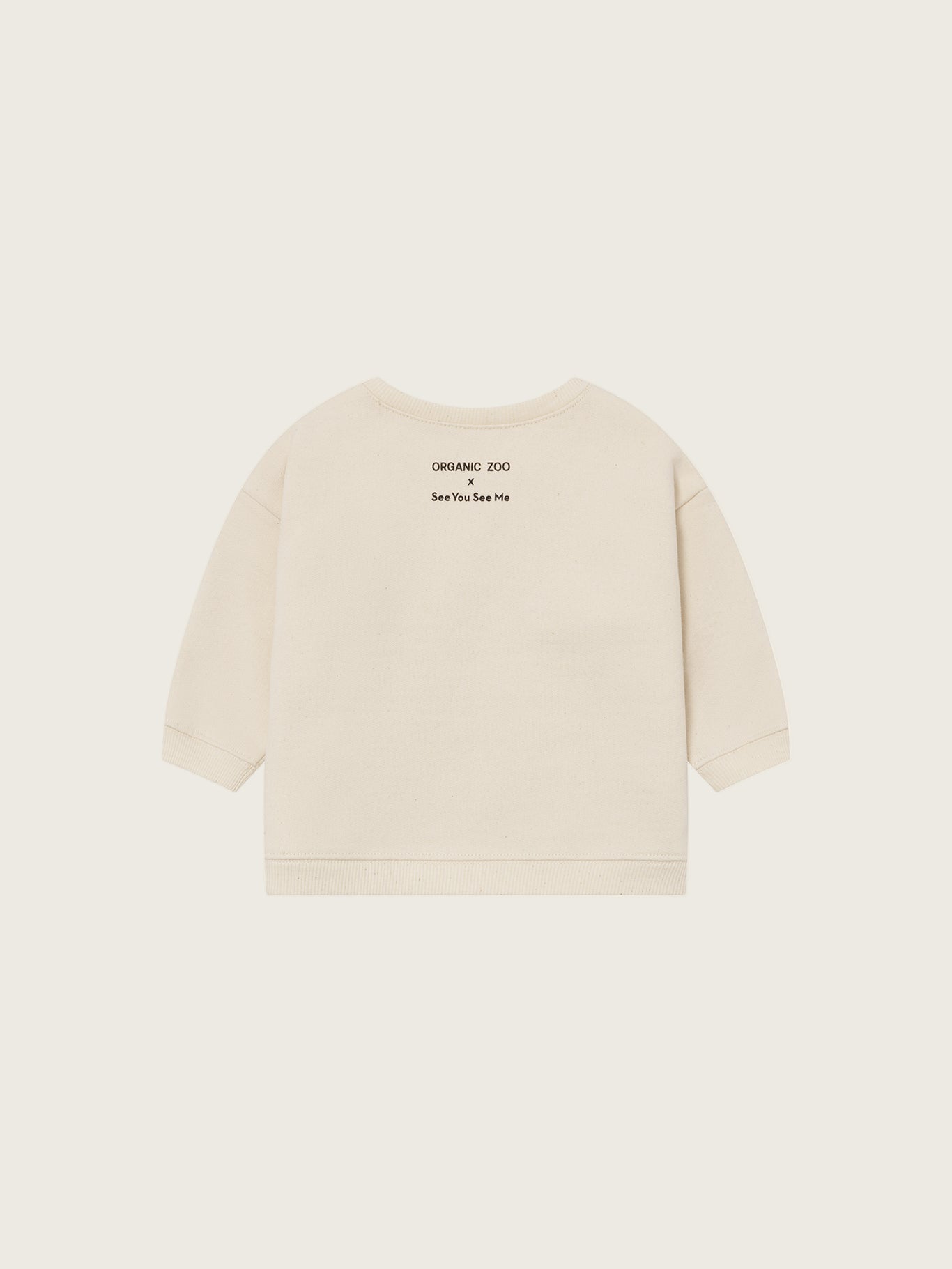 Organic Zoo Rooftop Gathering Sweatshirt Undyed Organic Zoo