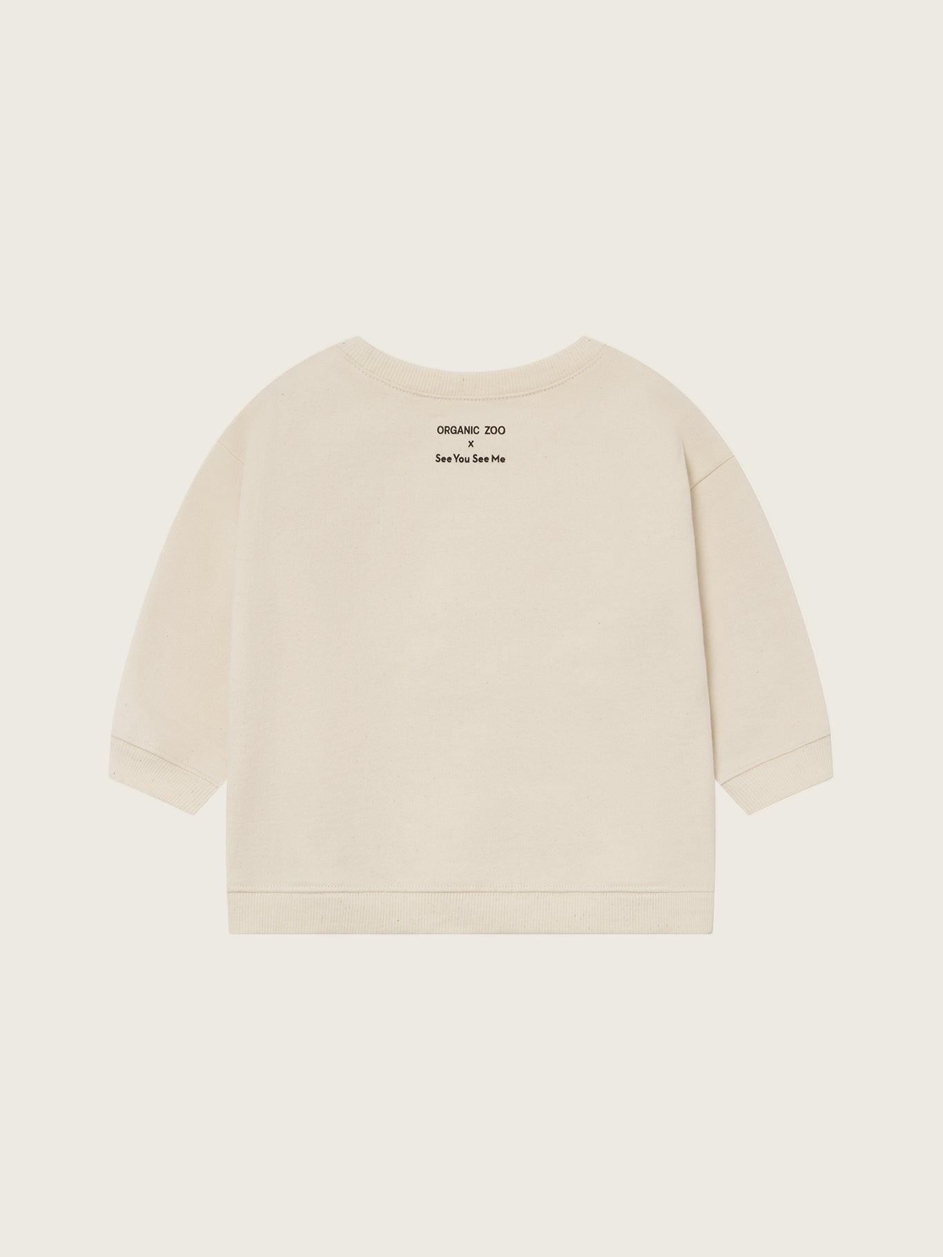 Organic Zoo Rooftop Gathering Sweatshirt Undyed Organic Zoo