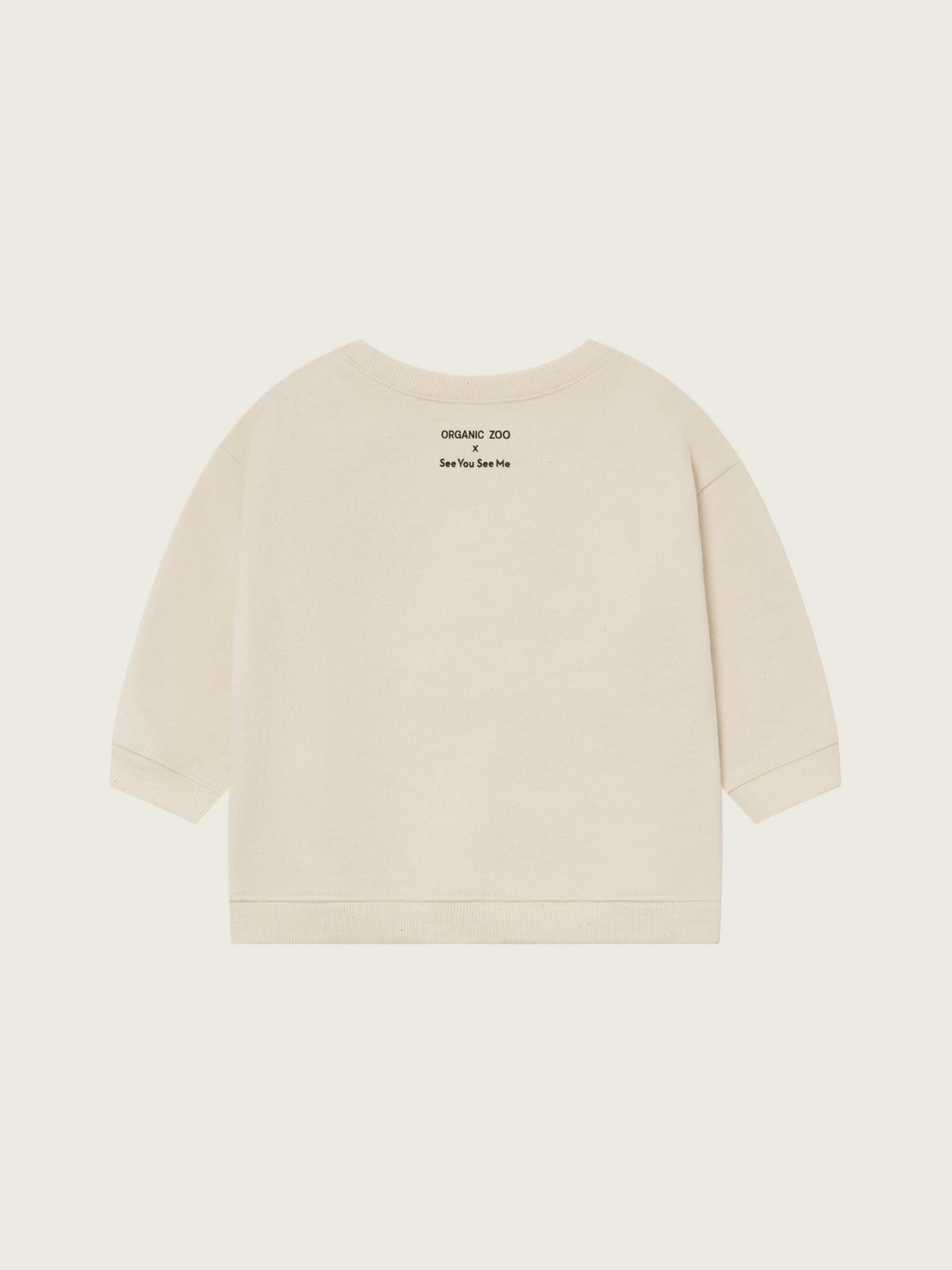 Organic Zoo Rooftop Gathering Sweatshirt Undyed Organic Zoo