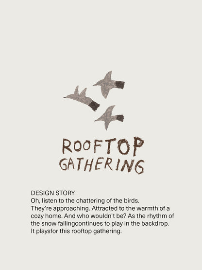 Organic Zoo Rooftop Gathering Sweatshirt Undyed Organic Zoo