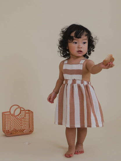 Organic Zoo Sienna Stripes Apron Skirt Organic Zoo