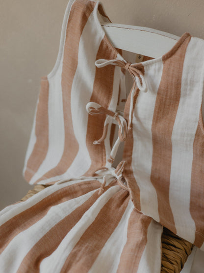 Organic Zoo Sienna Stripes Resort Top Organic Zoo