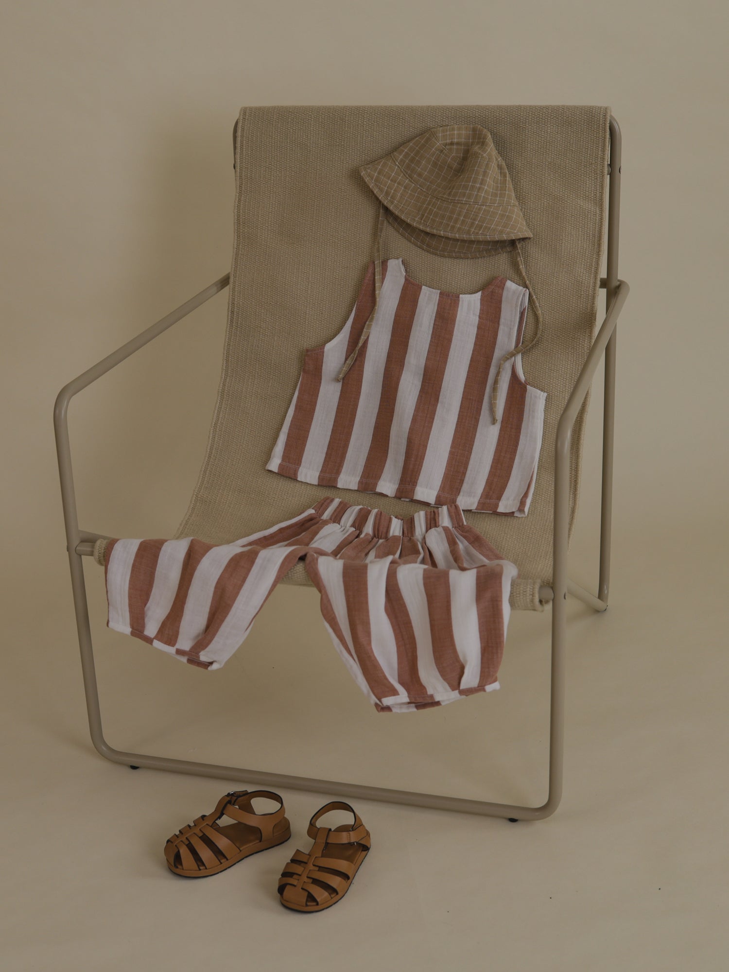 Organic Zoo Sienna Stripes Resort Top Organic Zoo