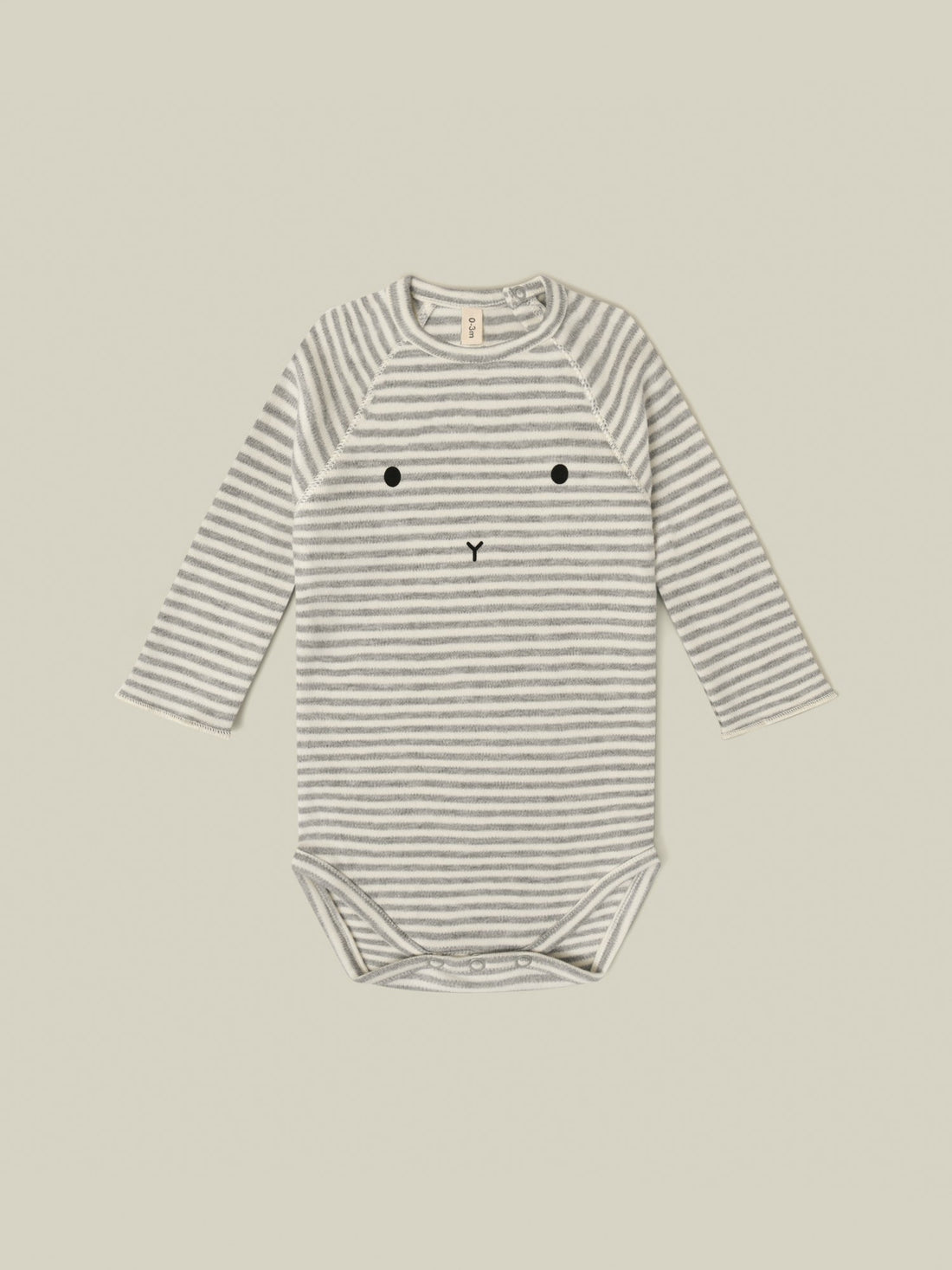 Organic Zoo Stripy BUNNY Bodysuit Organic Zoo