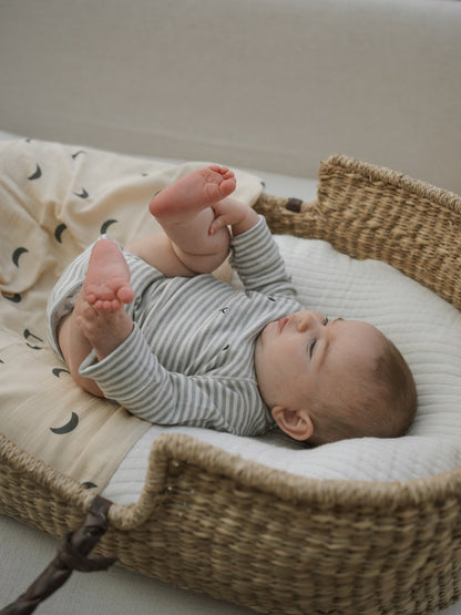 Organic Zoo Stripy BUNNY Bodysuit Organic Zoo