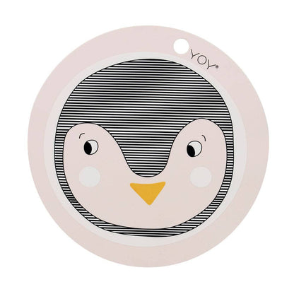 OYOY LIVING DESIGN - Placemat Penguin - Rose OYOY LIVING DESIGN