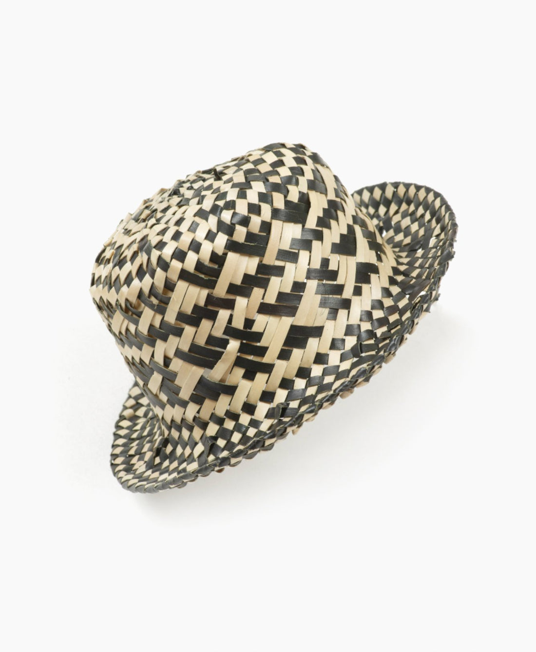 Pablo black straw hat Minikane