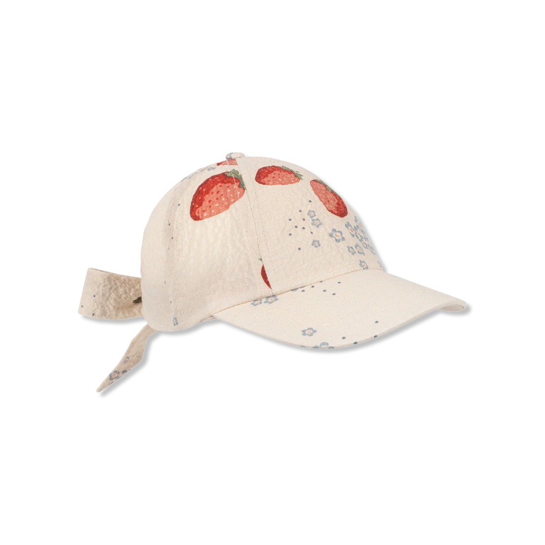 Konges Sløjd Ava Bow Cap GOTS - Marmelade Sun