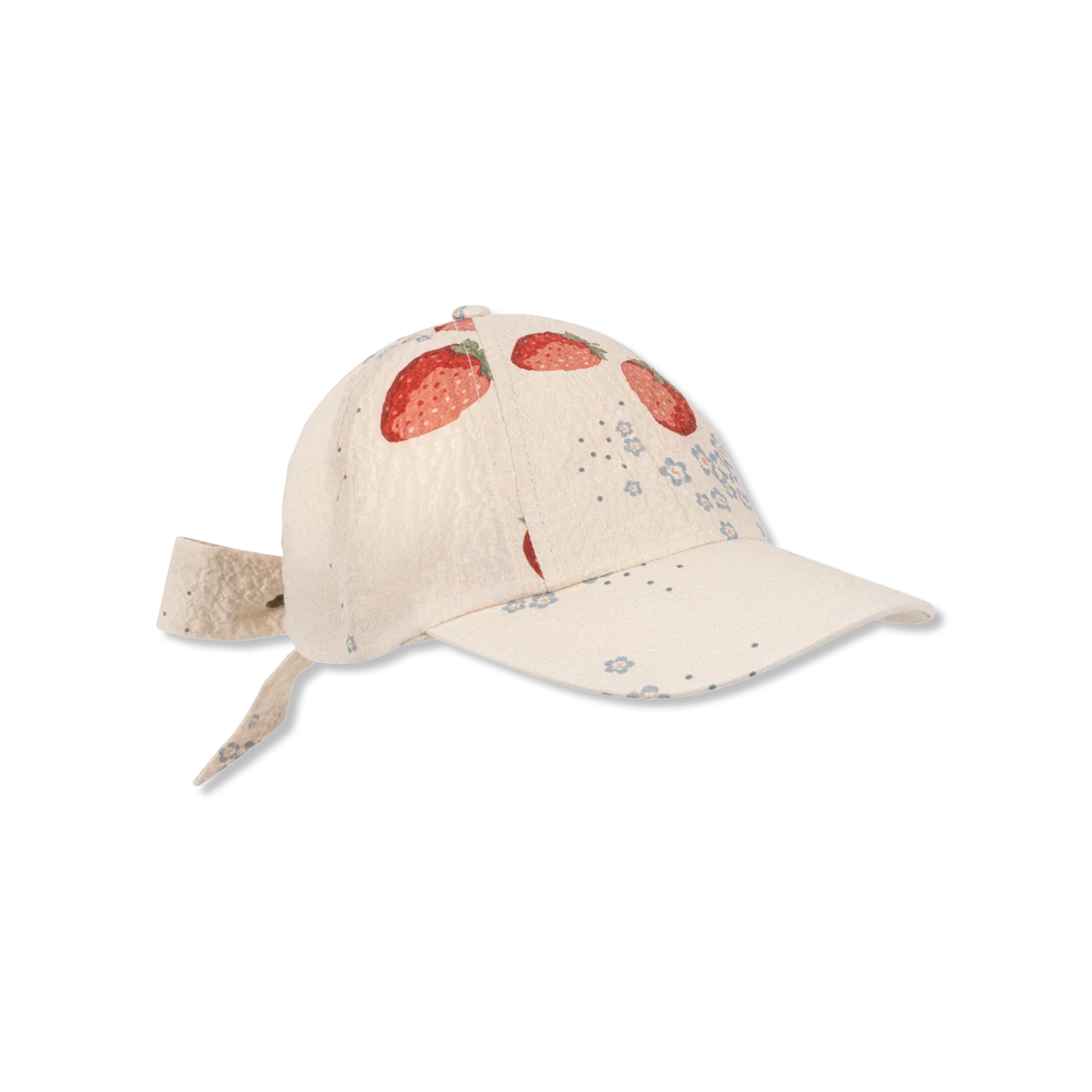 Konges Sløjd Ava Bow Cap GOTS - Marmelade Sun