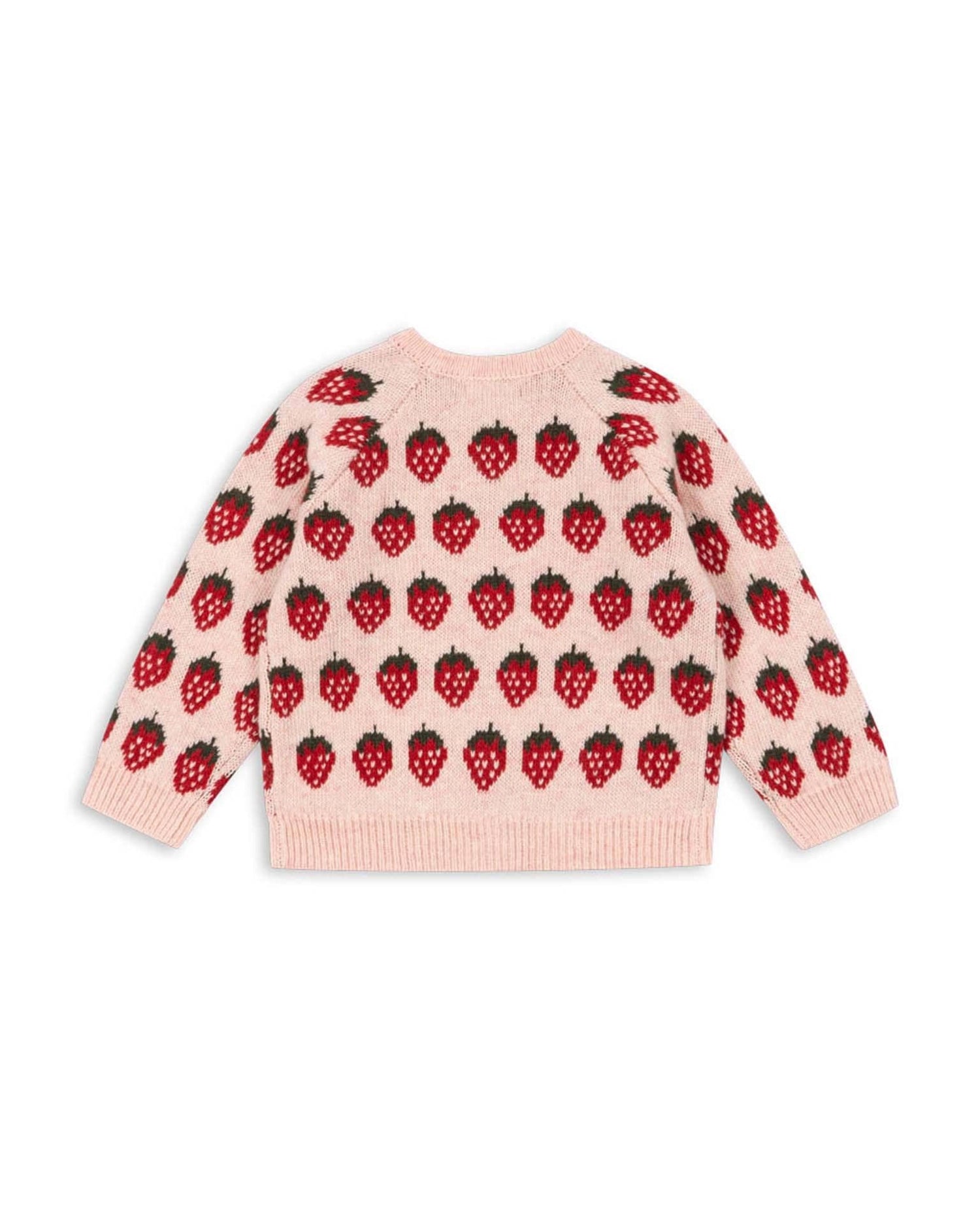 Konges Sløjd Belou Knit Cardigan - Strawberry