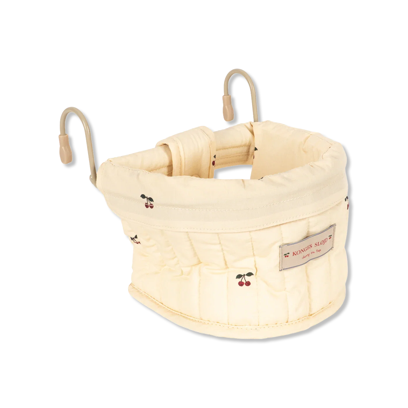 Konges Sløjd Doll Bicycle Basket-Cherry