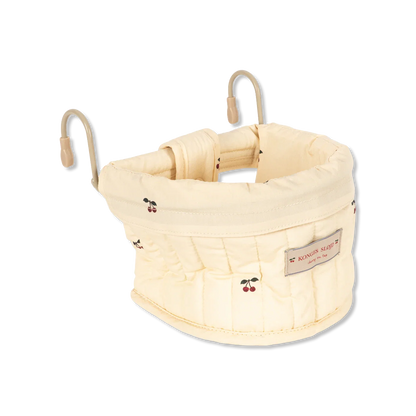 Konges Sløjd Doll Bicycle Basket-Cherry