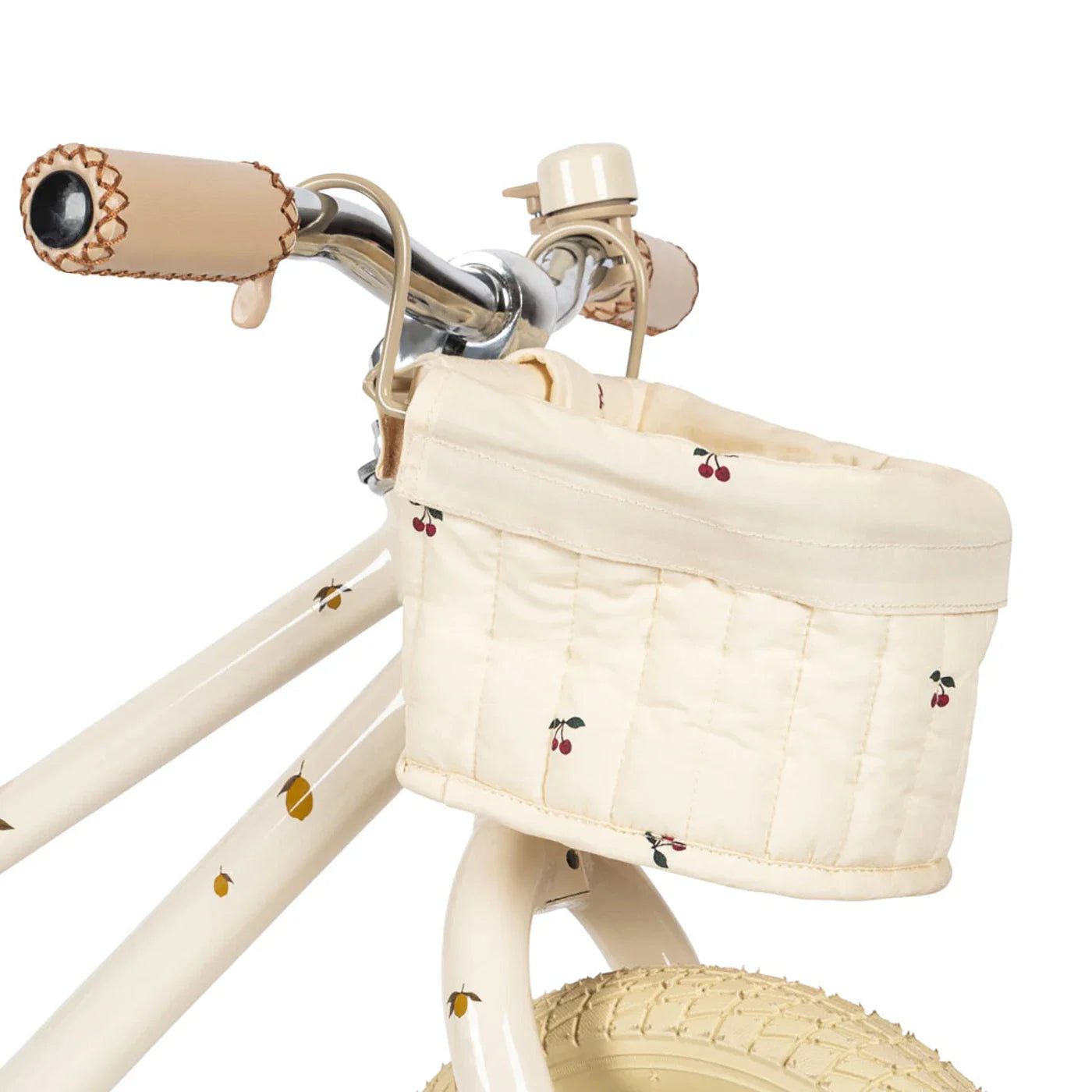 Konges Sløjd Doll Bicycle Basket-Cherry